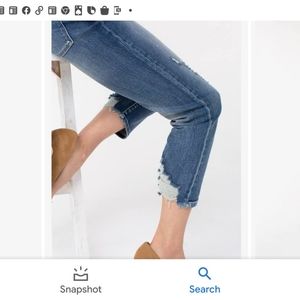 LIVERPOOL LOS ANGELES CROP JEANS